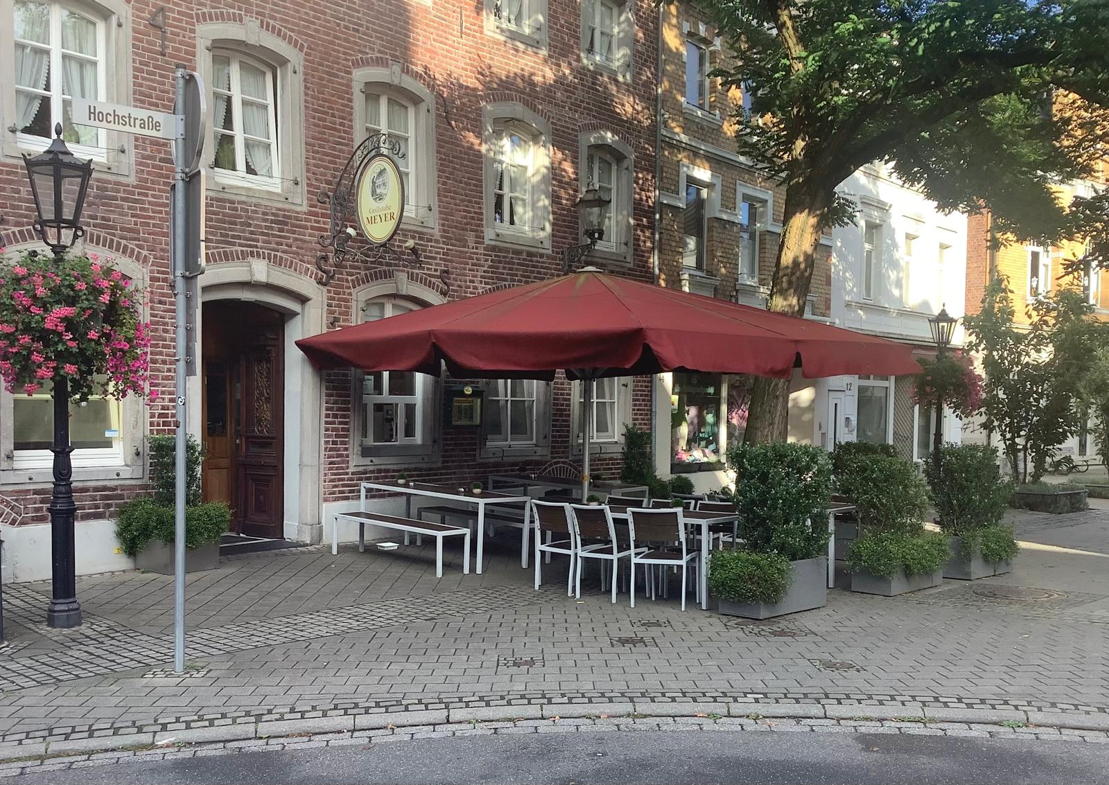 Grillstube Meyer in der Hochstraße in Viersen-Süchteln